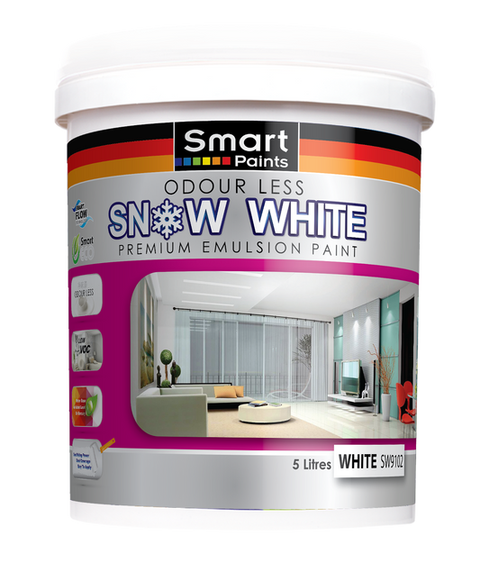 SMART PAINTS SMART ODOURLESS SNOW WHITE