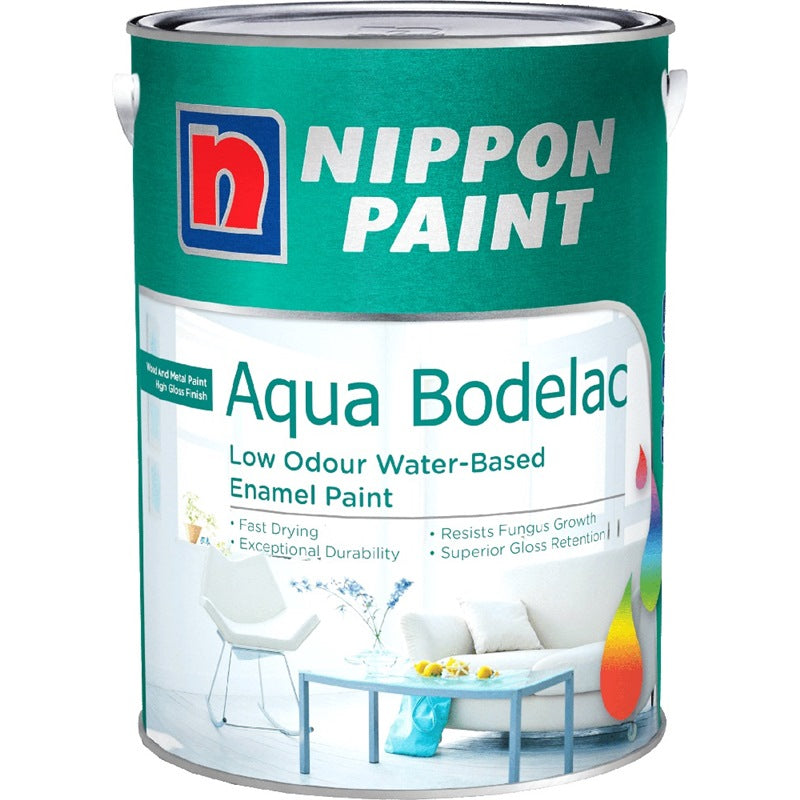 NIPPON PAINT AQUA BODELAC (GLOSS) FOR WOOD & METAL